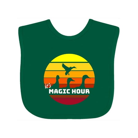 

Inktastic It s Magic Hour with Waterfowl Against the Sun Gift Baby Boy or Baby Girl Bib