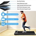 thumbnail image 6 of 2 in 1 Under Desk Foldable Treadmill, Folding Walking Pad, with Remote Control, Wireless APP Control, Home Office Jogging Machine, LED Display Walking Treadmill, 6 of 8