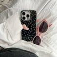thumbnail image 3 of Blue Flower Summer Case Compatible with iPhone 15 (NOT Pro) 2023 Retro Chic Trendy Floral Glossy Sleek One Piece Slim Protective Cover for Girls Women Teen(iPhone15 6.1 inch), 3 of 9