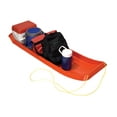 thumbnail image 3 of ESP 66" Family Fun Toboggan - Four Rider Snow Sled - Orange, 3 of 5