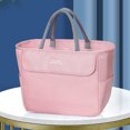 thumbnail image 6 of Danhjin Lunch Bag Insulated Lunch Bag for Men Women,Leak Proof Lunch Box for Work,Extra Large Lunch Tote Bag With Removable Shoulder Strap Reusable Lunch Cooler Bag For Picnic Hiking -, 6 of 8