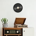 thumbnail image 4 of Americanflat 12x12 Picture Frame with Polished Plexiglass Vinyl Record Storage Wall Display Brooklyn - Black, 4 of 8