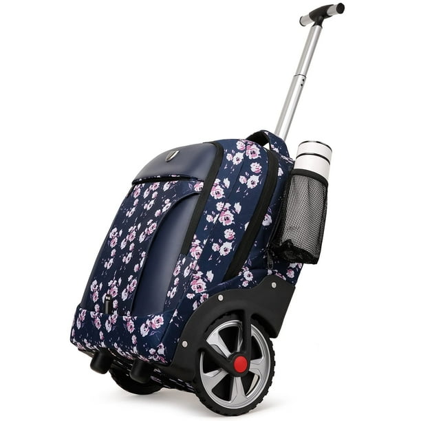 Mochila rodante GOTECH impermeable con ruedas para portátil de 17 pulgadas