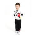 thumbnail image 3 of Mickey Mouse Toddler Boy Fleece Hoodie Outfit Set, Sizes 12M-5T, 3 of 8