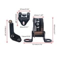 thumbnail image 3 of Corredor De Rodillo Inferior Medio Superior Para Puerta Corredera Del Lado Izquierdo Del Coche Compatible Con Ford 1705694 1667675 Guardurnaity VI011741-00, 3 of 6