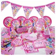 MY LITTLE PONY VINTAGE SMALL Birthday Party Supplies 90pcs