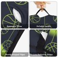thumbnail image 6 of Football and Basketball Navy Pattern Teens Toddler Nap Mat with Pillow, Sleeping Mat Bag for Preschool Daycare 51"x22", 6 of 6