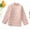 Pink, variant on TFEOQRY Children Girls Boys Winter Cotton Thermal Base Layer Shirts Casual Solid Color Long Sleeved Round Neck Top Shirt Gray