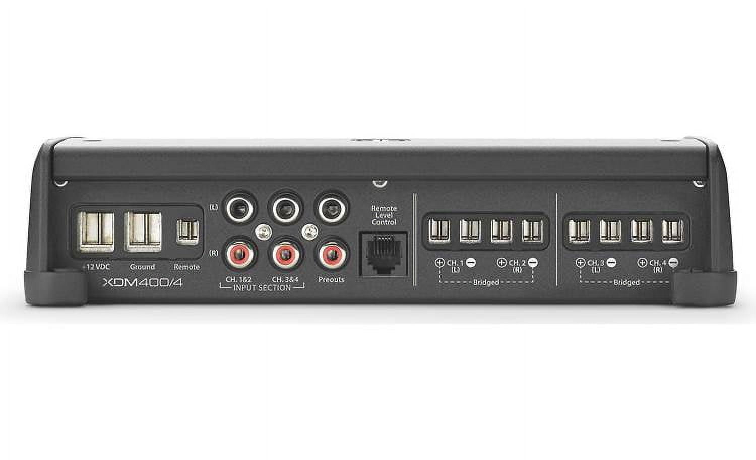 JL Audio XDM400/4 4-channel car/marine amplifier — 75 watts RMS x 4