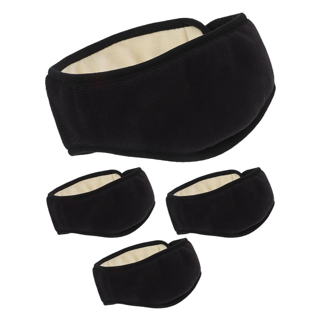 CRAFTHROU 4Ud Orejeras De Protección Acústica Para Ajustables Y Suaves En Color Negro Con Aislamiento