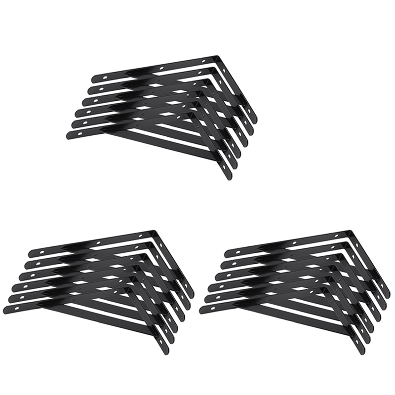 Heavy Duty Shelf Bracket, Inch Shelf L Brackets 90 Degree Shelf Support Right Angle Brackets 18