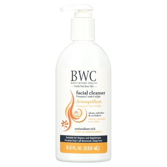Beauty Without Cruelty Vitamin C w/ CoQ10 Facial Cleanser 8.5 fl oz