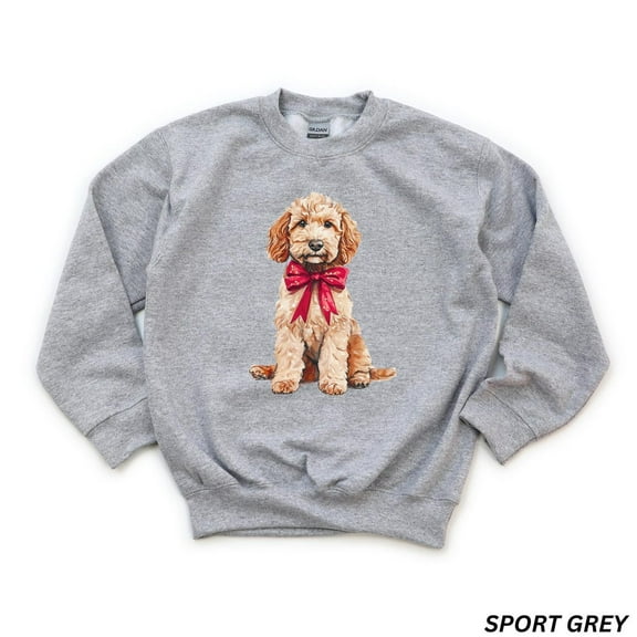 Dog Sweatshirt, Goldendoodle Sweatshirt, Dog Lover Sweatshirt, Shirt, Dog Lover, Coquette Tshirt All Size S-5XL
