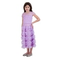 thumbnail image 2 of Kensie Girl Ruffle Mesh Special Occasion Dress, Sizes 4-16, 2 of 6