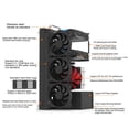 thumbnail image 4 of Soporte De Caja Abierta Para Computadora, Bastidor De Caja De Placa Base De Computadora DIY Disipación De Calor Ampliación De Espacio Grande Con Asa Para ATX M ATX ITX, 4 of 7