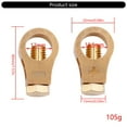 thumbnail image 5 of Universal Brass Battery Terminal Connector Clamps with Bolts Shims for Vehicles, 5 of 8