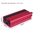 thumbnail image 4 of Inverter, 2000W DC 12V to 110V AC Converter Car Power Inverter Converter USB  Adapter, 4 of 8
