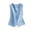 BU2, variant on OOOUM Women's Vest Sleeveless V Neck Button Down Slim Fit Cropped Waistcoat Layering Business Casual Tops,XL