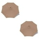 thumbnail image 3 of Inteprter 10 Paraguas Toldo de repuesto 8 Costillas Cubierta para patio exterior Impermeable EN STOCK Type2 NO2, 3 of 6