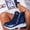 Blue, variant on BONIXOOM Platform Sneakers for Women Womens Shoes Slip-Ons Running Slip-On Boots Blue 2024 Summer Clearance New Arrival Size 8.5