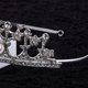 thumbnail image 5 of Corona de Tiara de novia YONGSHENG con diamantes de imitación de cristal para mujeres y niñas, 5 of 5