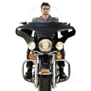 National Cycle FLH Replacement Windshield, 12.75 Light Tint FMR Hardcoated Lexan Polycarbonate, Touring/Cruiser (20051)