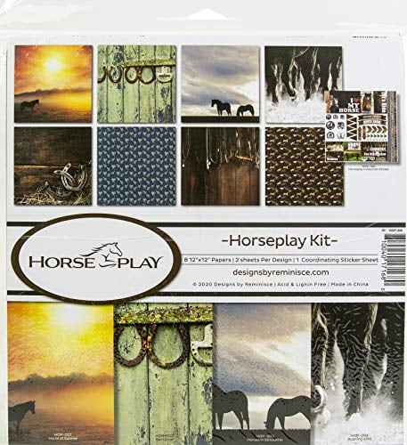 Reminisce The The Menagerie Scrapbook Collection Kit 1 