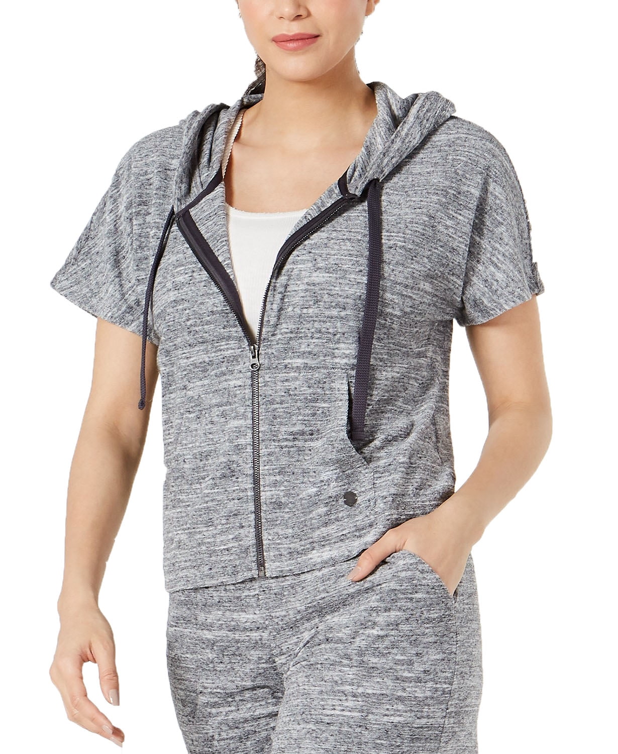 extra cropped hoodie