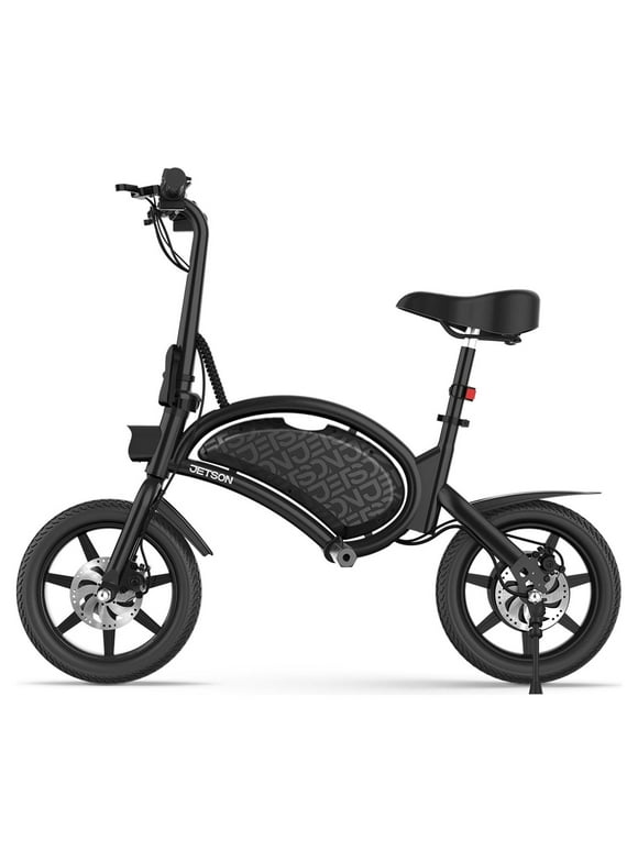 Jetson Bolt Up Adult Electric Scooter 14" Tires, Includes 350-Watt Motor, Easy-Folding Mechanism, Collapsible Handlebar, Built-In Carrying Handle, Lightweight Aluminium Alloy Frame and LED Headlight