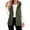 Green, variant on XUNKUSGA Womens Vest Winter Thick Warm Sherpa Fleece Lined Hooded Vest Women Cozy Warm Plush Full Zip Sleeveless Jacket Soft Cotton Mid‑Length Casual Outerwear with Pockets,Brown,Size S