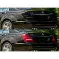 thumbnail image 3 of Rvinyl Tail Light Tint Covers Compatible with Mercedes-Benz S-Class 2010-2013 - Blackout Smoke, 3 of 10