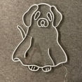 thumbnail image 5 of Handmadetneonsign Dog White Neon Sign, Dog Wall Art Decor, Dog Halloween Led Sign, Halloween Wall Decor, 5 of 5