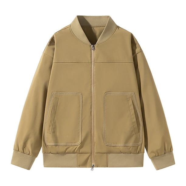 Puntoco Chaqueta/Abrigo Informal Con Capucha De Manga Larga Para Trabajo Al Aire Libre Y Moda Para Hombre