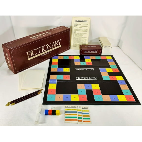 Pre-Owned Pictionary (2nd Edition) 1987 Complete Great Condition