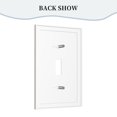 thumbnail image 4 of Tapa decorativa para interruptor de luz Oilbiexn, taupe cálido, 1 unidad, 4 of 9