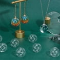 thumbnail image 4 of Round Mechanized One Hole Blown Glass Globe Ball Bottles for Stud Earring or Crafts Clear 25.5x24.5mm Hole: 4mm 30pcs/set, 4 of 9