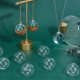 thumbnail image 4 of 30 mini globos de vidrio de 1 pulgada, pequeñas botellas de vidrio, orbes, bolas, amuletos de deseos, esferas UV, planetas, bolas artesanales., 4 of 9