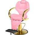 thumbnail image 1 of Silla Sillon Barberia Hidraulico Nanofort Peluqueria Reclinable Salon rosa, 1 of 8