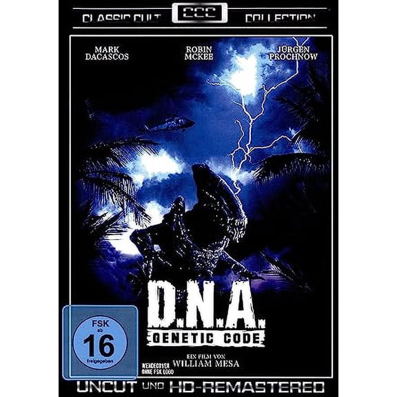 Genetic Code (1997) ( DNA ) [ NON-USA FORMAT, PAL, Reg.0 Import - Germany ]