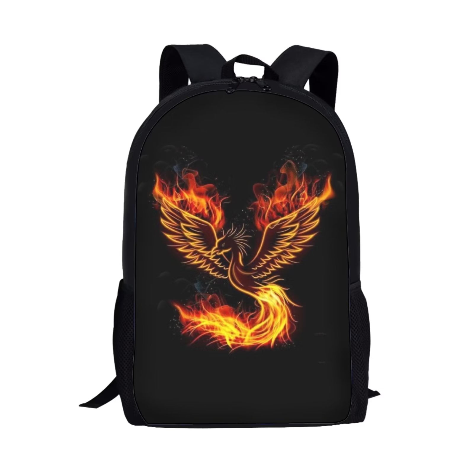 Diaonm Flame Phoenix Backpacks,Waterproof Teen Boys and Girls School ...