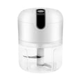 thumbnail image 3 of Zeyigg White Mini Wireless Electric Garlic Press Garlic Crusher Garlic Paste Maker Garlic Mincer Garlic Presser Garlic Paste ,Garlic Chopper Garlic Paste Maker -250ml G, 3 of 3