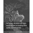 thumbnail image 3 of ArtsyQuotes 20x24 Black Modern Framed Museum Art Print Titled - Bible Verse Quote Revelation 6:8, Gustave Dore - Death on a Pale Horse, 3 of 5