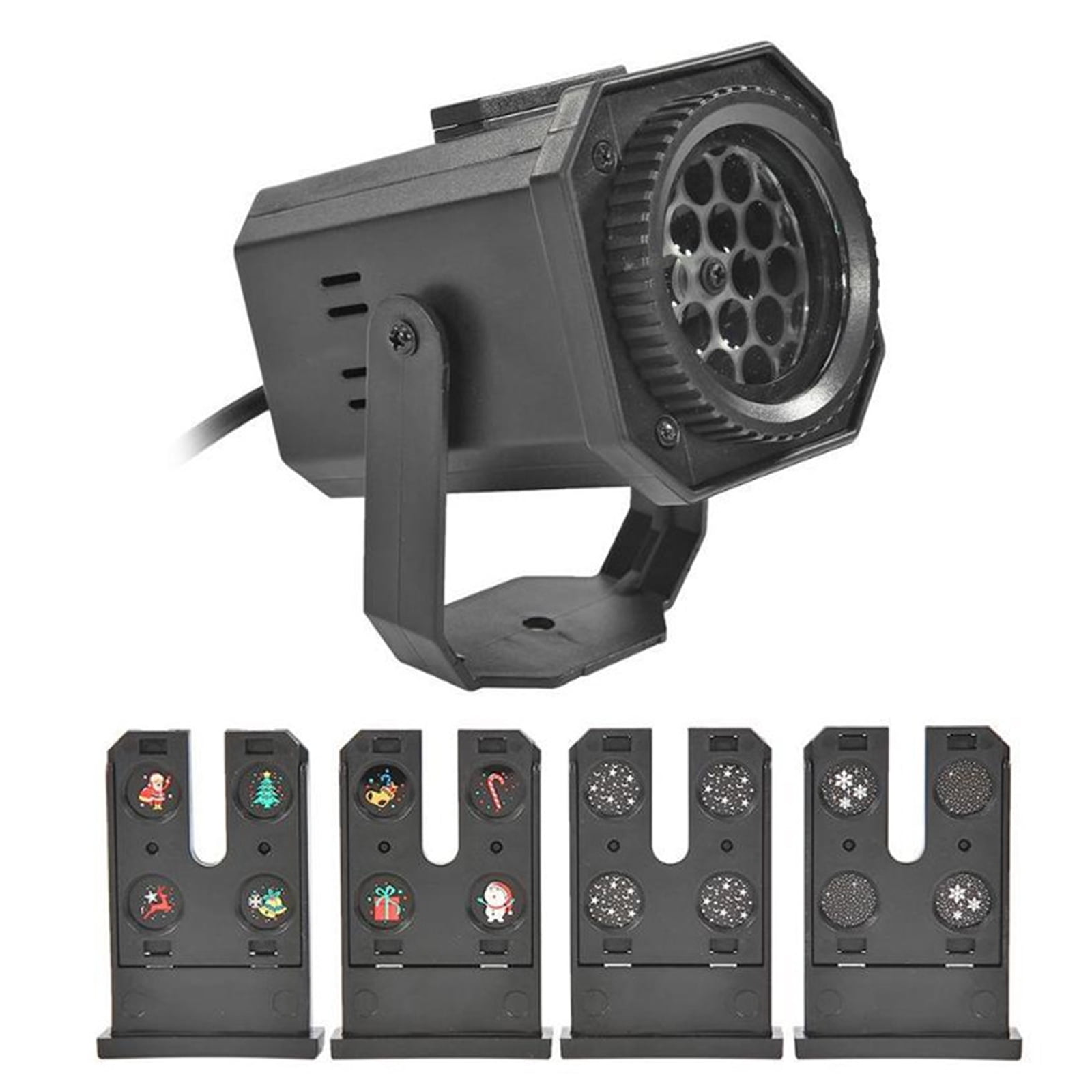 Christmas Snowflakes Rotating Projector Waterproof Outdoor Landscape Lighting Decorative