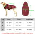 thumbnail image 5 of Large Dog Raincoat Waterproof Big Dog Clothes Outdoor Coat Rain Jacket Rainwear Pitbull Rottweiler Labrador Clothes 3XL-5XL, 5 of 7