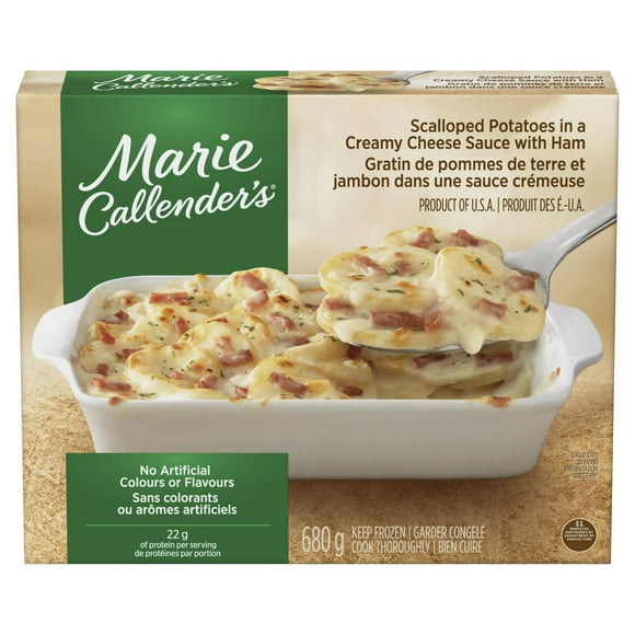Marie Callender’s® Potatoes Scalloped Creamy Cheese Sauce with Ham, 680 g