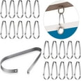 thumbnail image 1 of 60 Pieces Real Estate Sign Rider Clips Metal Hanging Large Sign Rider Clips Stainless Steel Real Estate Signs for Hanging Signs and Riders to Posts Open House Signs (Silver), 1 of 6