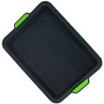 thumbnail image 4 of keepw Silicone Square Cake Baking Pan Non-Stick Baking Tray with Thickened Handle High-heat Resistant Bakeware Green dark gray, 4 of 6