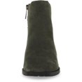 thumbnail image 2 of Anne Klein Womens Caimile Ankle Boot 8.5 Dk Olive, 2 of 3