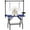Blue, variant on imerelez 36" Dog Grooming Table, Protable Small dog Grooming Table for Dogs At Home With Height Adjustable Arms, Nooses, Mesh Tray, 330LBS , Trimming Drying Table for Small/Large Dogs