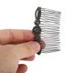 thumbnail image 3 of 1 Pc Herramienta de Inserción de Peine Portátil y Duradera para Cabello Ondulado y Rizado de Aleación Negra, 3 of 3